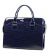 Modrá elegantná taška na "15,4" notebook ST01 - Grosso