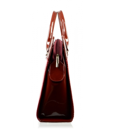 Červená elegantní taška na notebook ST01 kroko - Grosso