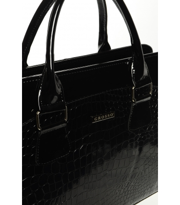 Čierna elegantná taška na notebook ST 01