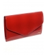 Červená lakovaná clutch kabelka do ruky SP102 - Grosso