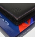 Pánská kožená černá peněženka AM-10-046 BLACK