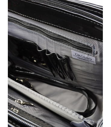 Černá taška na "15,6" notebook ST01 s potiskem - Grosso