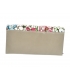 Dámska lakovaná farebná peňaženka s lesklým kvetinovým vzorom GROSSO
