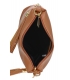 Brown crossbody handbag with tassels 20M006brown GROSSO