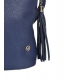 Kék crossbody kézitáska bojtokkal 20M006black GROSSO