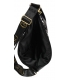 Black lacquered quilted handbag with gold chain GS22V0005brown GROSSO