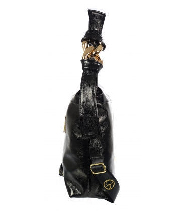 Fekete és arany kézitáska díszítéssel GS21V0004blackgold Grosso