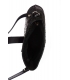 Fekete bőr crossbody kézitáska KM031black GROSSO BAG