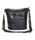 Dark blue handbag with Grosso 19B016bluequilted quilting