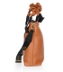 Hnedá kabelka s ozdobnými rúčkami 19B015brown- Grosso