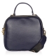 Blue smaller handbag with gold Grosso applications JCS0013blue