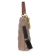 Hnedá kabelka s prešívaním a zlatou retiazkou 19B018brown