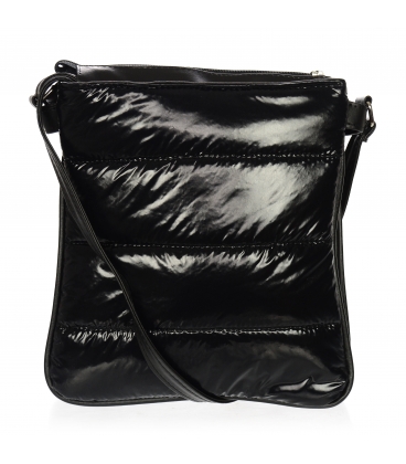 Black quilted crossbody handbag Grosso M188blackquilted