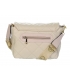 Beige elegant crossbody handbag with quilting JPS0211