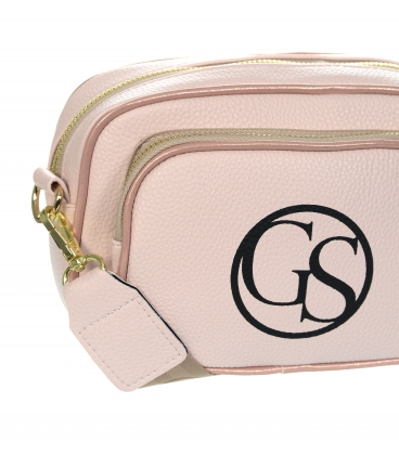Powder handbag with logo and strap Grosso JCS0011