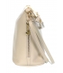 Beige smaller crossbody handbag with gold applications GSMC212GSMC212 bege