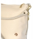 Beige smaller crossbody handbag with gold applications GSMC212GSMC212 bege