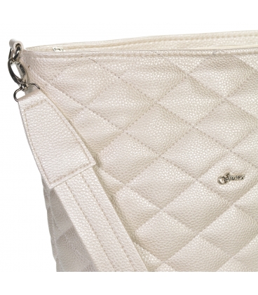 Pearl quilted crossbody handbag Grosso 19B016pearl