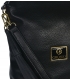 Jednoduchá čierna crossbody kabelka Grosso 19B016black