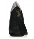 Simple black crossbody handbag Grosso 19B016black