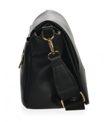 Black simple crossbody handbag JFS0201blck