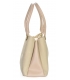 Beige elegant handbag with glitter V18SM085bege