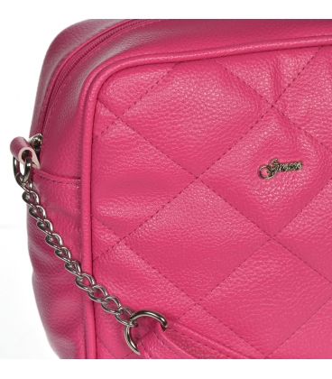 Fuxia quilted crossbody handbag Grosso JCS0012fuxia