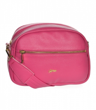 Fuxia simple crossbody handbag Grosso JCS0012fuxiapink