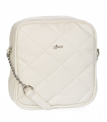 White quilted crossbody handbag Grosso JCS0012white