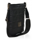 Černá prošívaná crossbody kabelka Grosso M188black