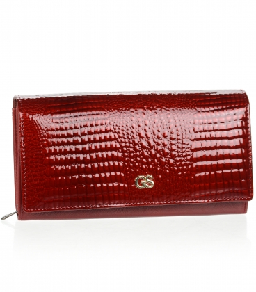 Dámska červená elegantná peňaženka M-P28-20 Red