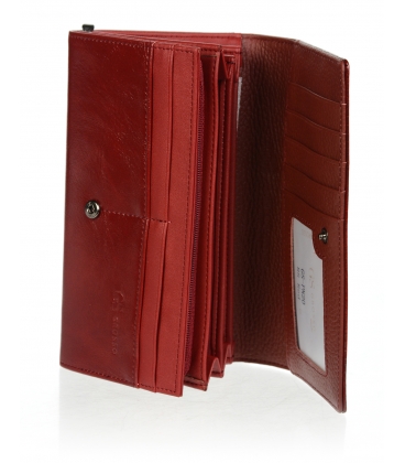 Női piros elegáns pénztárca M-P28-20 Red
