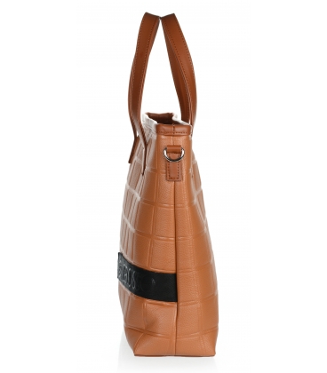 Koňaková kabelka so vzorom rudy V22W001