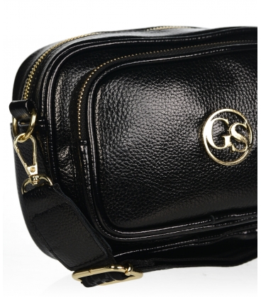 Green crossbody handbag with Grosso logo and strap JCS0011green