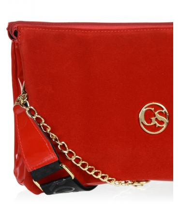 Červená crossbody kabelka b22w003