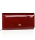 Dámska červená lakovaná peňaženka GROSSO 88020