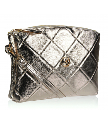 Bézs crossbody kézitáska nyomtatással