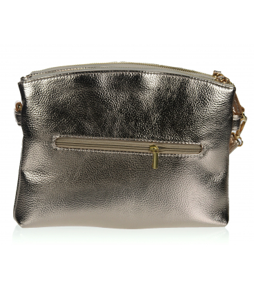 Bézs crossbody kézitáska nyomtatással