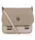 Bézs crossbody kézitáska nyomtatással