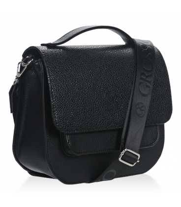 Béžová crossbody kabelka s potlačou