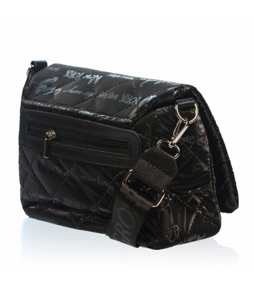 Béžová crossbody kabelka s potiskem