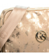 Bézs crossbody kézitáska nyomtatással