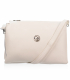 Bézs crossbody kézitáska nyomtatással