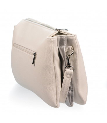 Bézs crossbody kézitáska nyomtatással