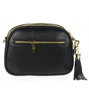 Bézs crossbody kézitáska nyomtatással