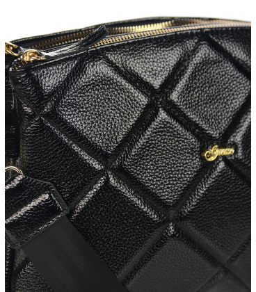 Bézs crossbody kézitáska nyomtatással