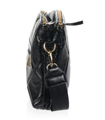 Bézs crossbody kézitáska nyomtatással