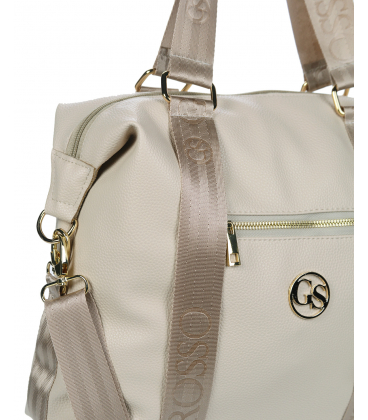 Fekete elegáns kézitáska V-mintával