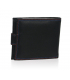 Pánska kožená čierna peňaženka
