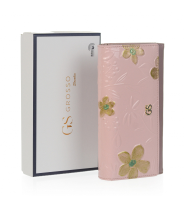 Egyszerű bézs színű női pénztárca GS-PN24-F0 DSF Beige